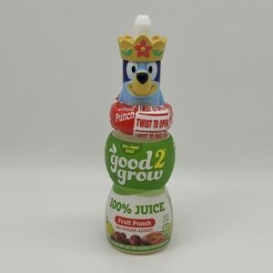 Bluey Queen Crown Good 2 Grow Juice New Sealed Fruit Punch 6oz